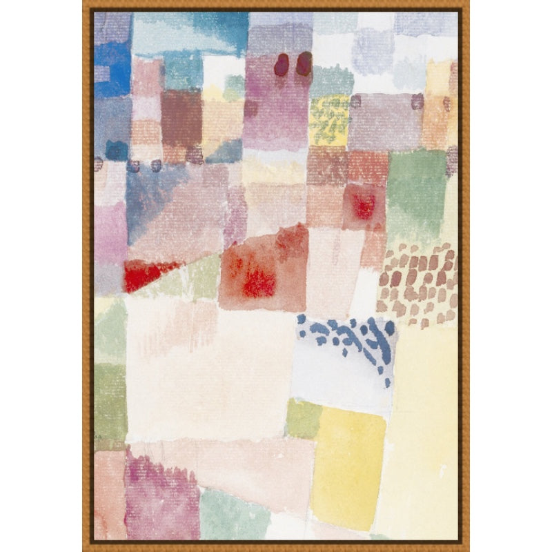 Impressão sob medida · 50,0×70,0 cm · CANVAS POLICANVAS 260 GRS LEYDA CANALETA CANALETA MADEIRA MEL