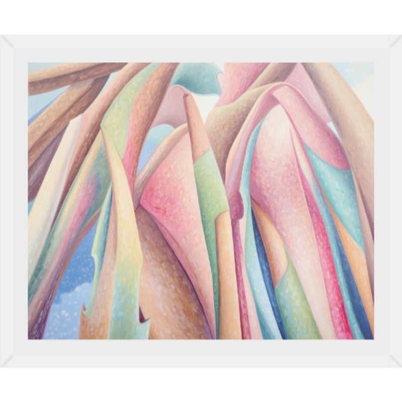 Impressão sob medida · 50,0×40,0 cm · PAPEL AQUARELLE RAG CANSON 310 GRS MOLDURA BRANCA VIDRO ANTIREFLEXO PPT BRANCO 4,0CM