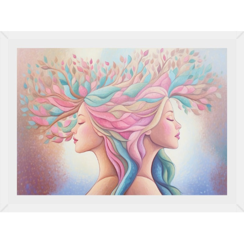 Impressão sob medida · 50,0×35,0 cm · PAPEL AQUARELLE RAG CANSON 310 GRS MOLDURA BRANCA VIDRO ANTIREFLEXO PPT BRANCO 4,0CM