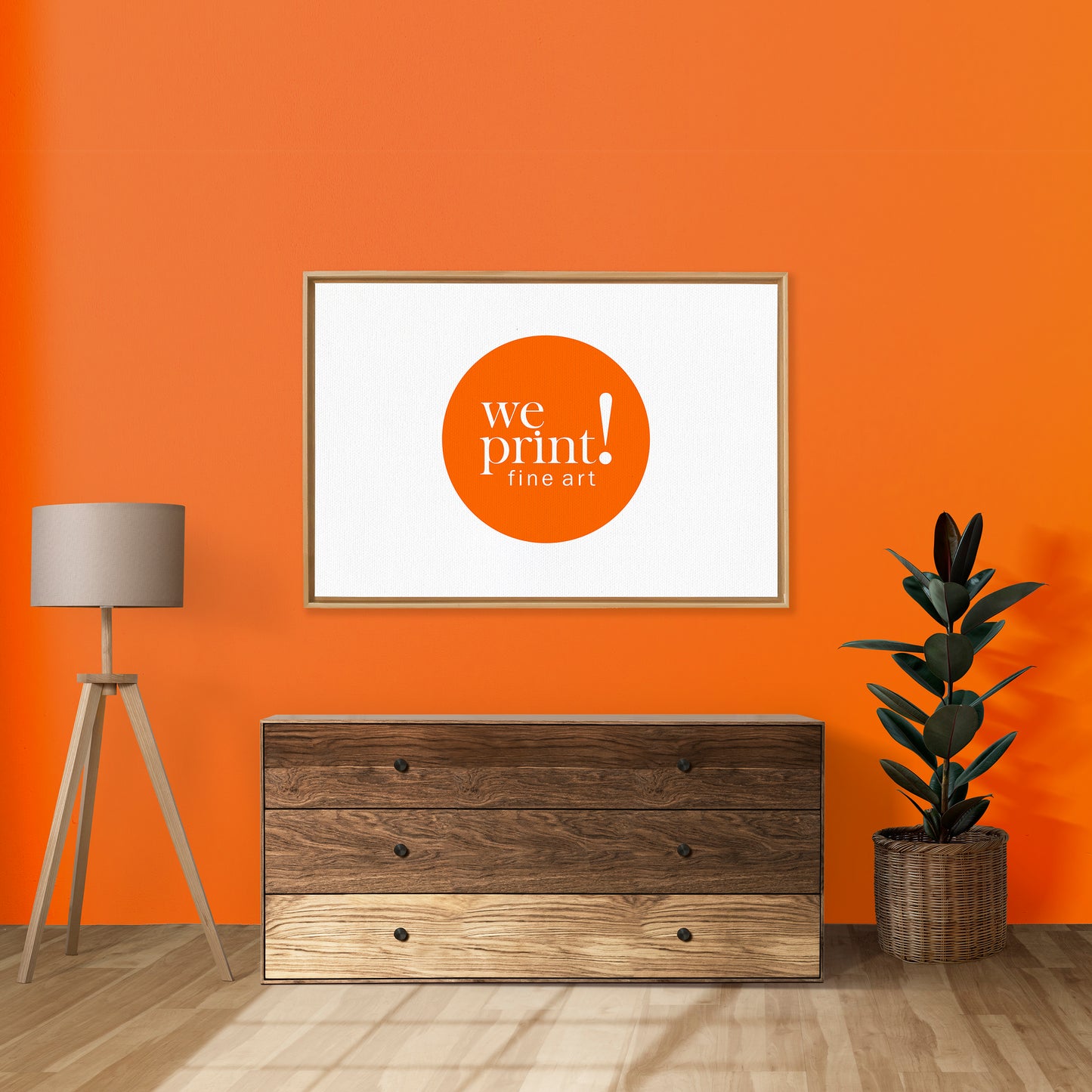 Impressão fine art em canvas com chassis e canaleta (opcional) | Imagens Horizontais